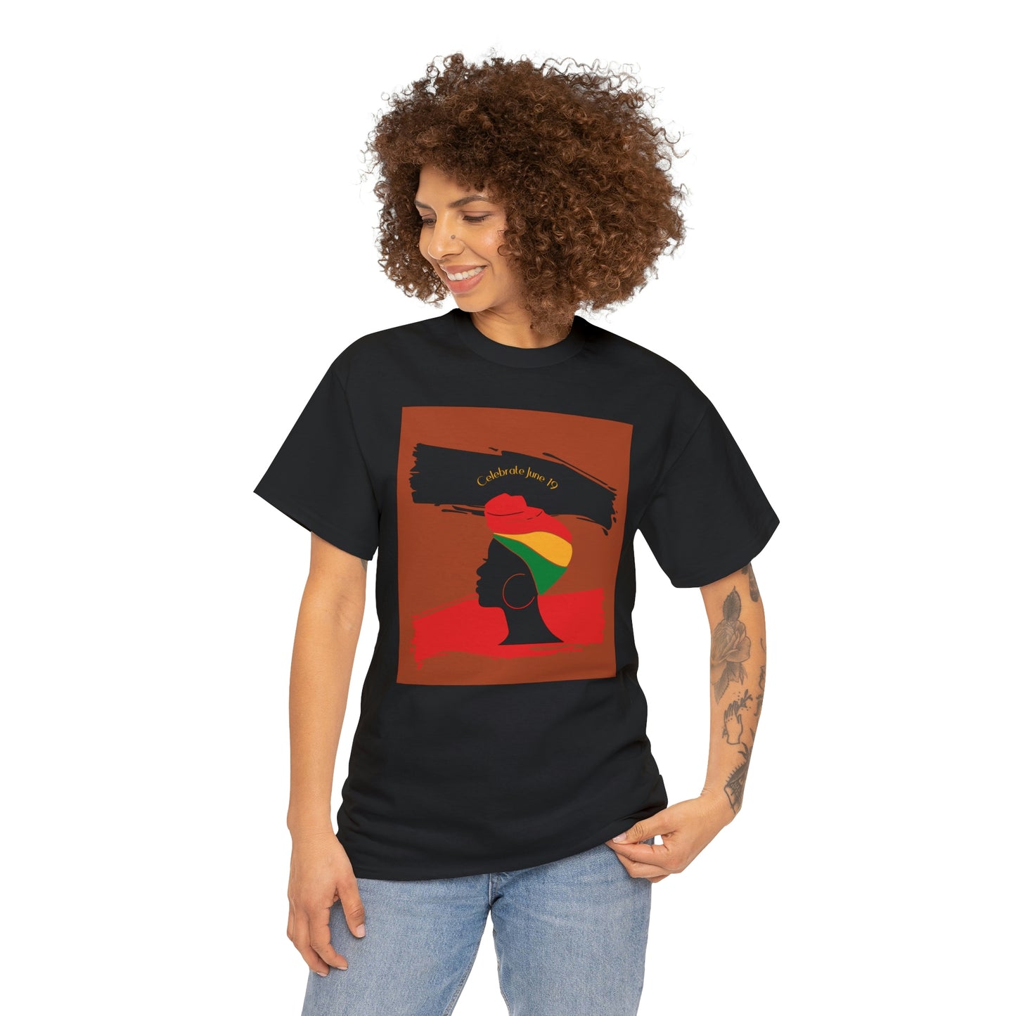 Juneteenth 3 Heavy Cotton Tee