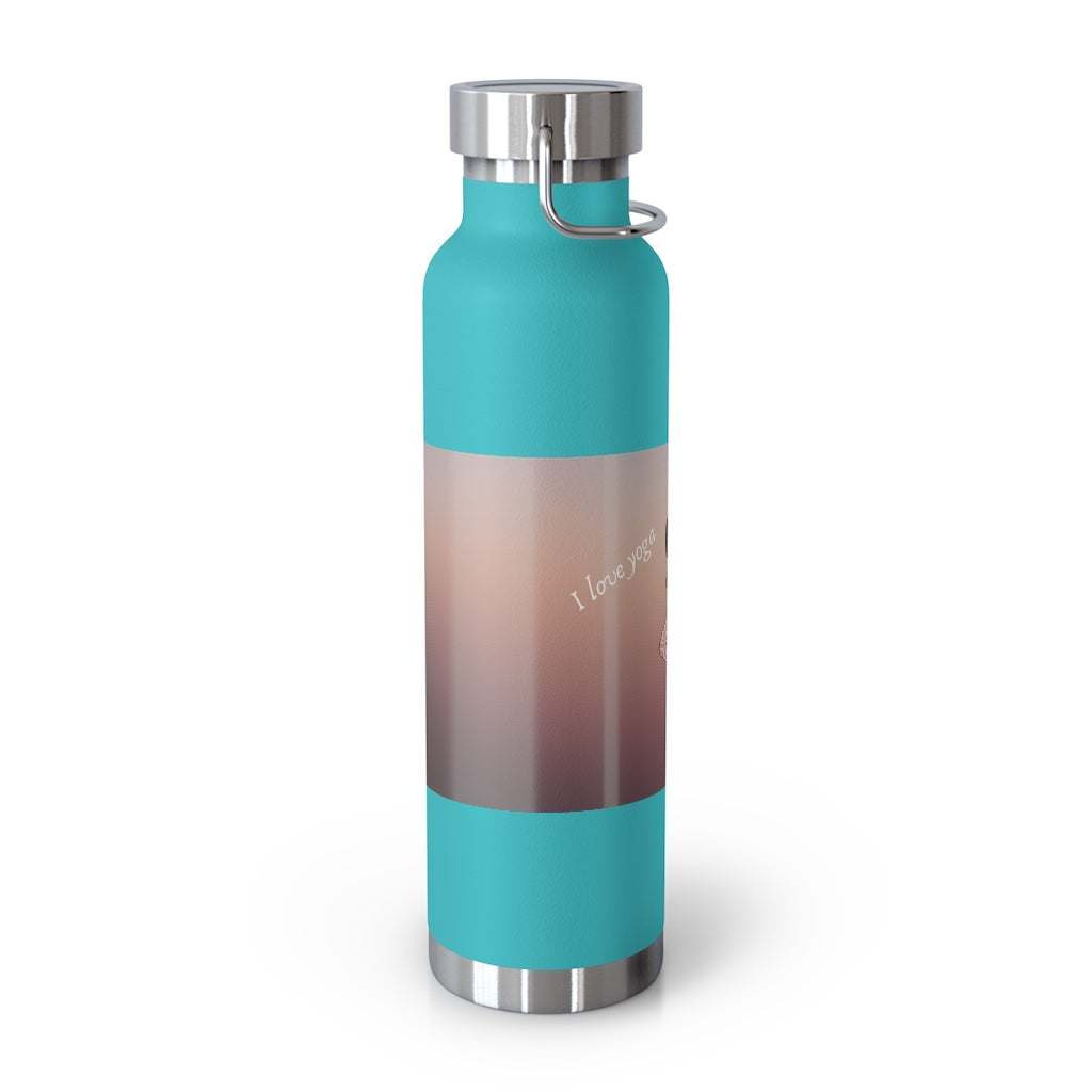 I Love Yoga Vacuum Insulated Bottle