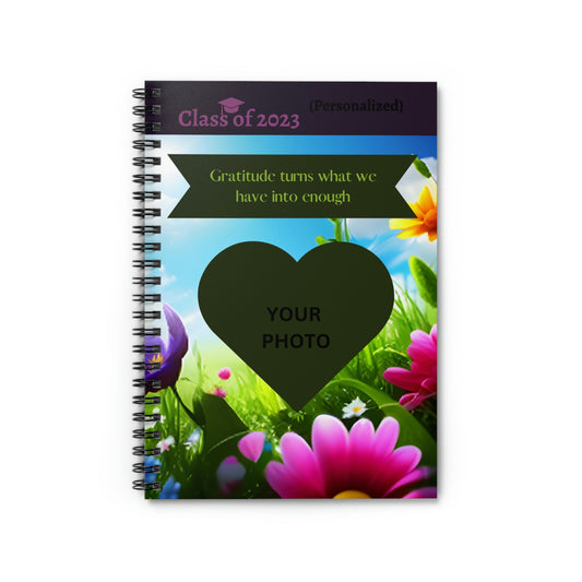 Class of 2023 Graduate Journal - (Latina Young Lady 1) Ruled Line - (PERSONALIZED)
