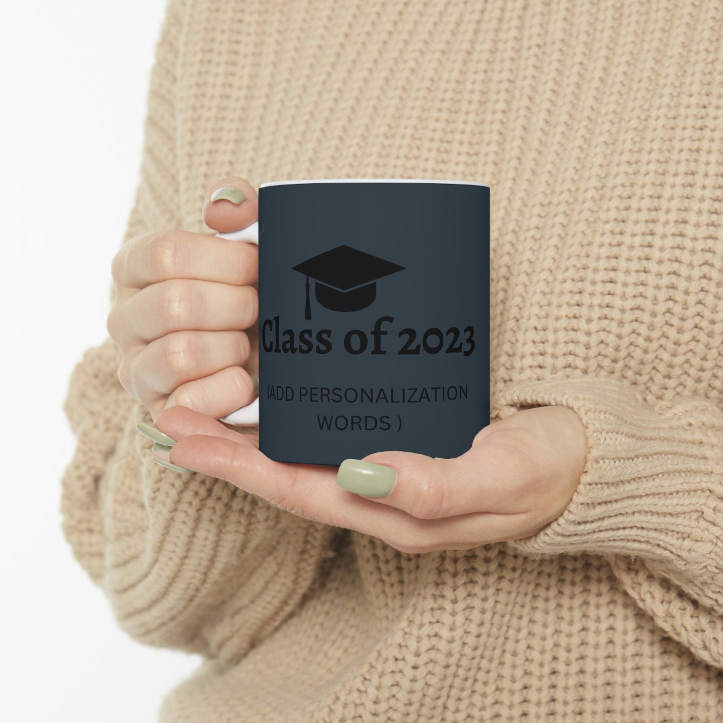 2023 Graduate Ceramic Mug 11oz - 2 (PERSONALIZED)