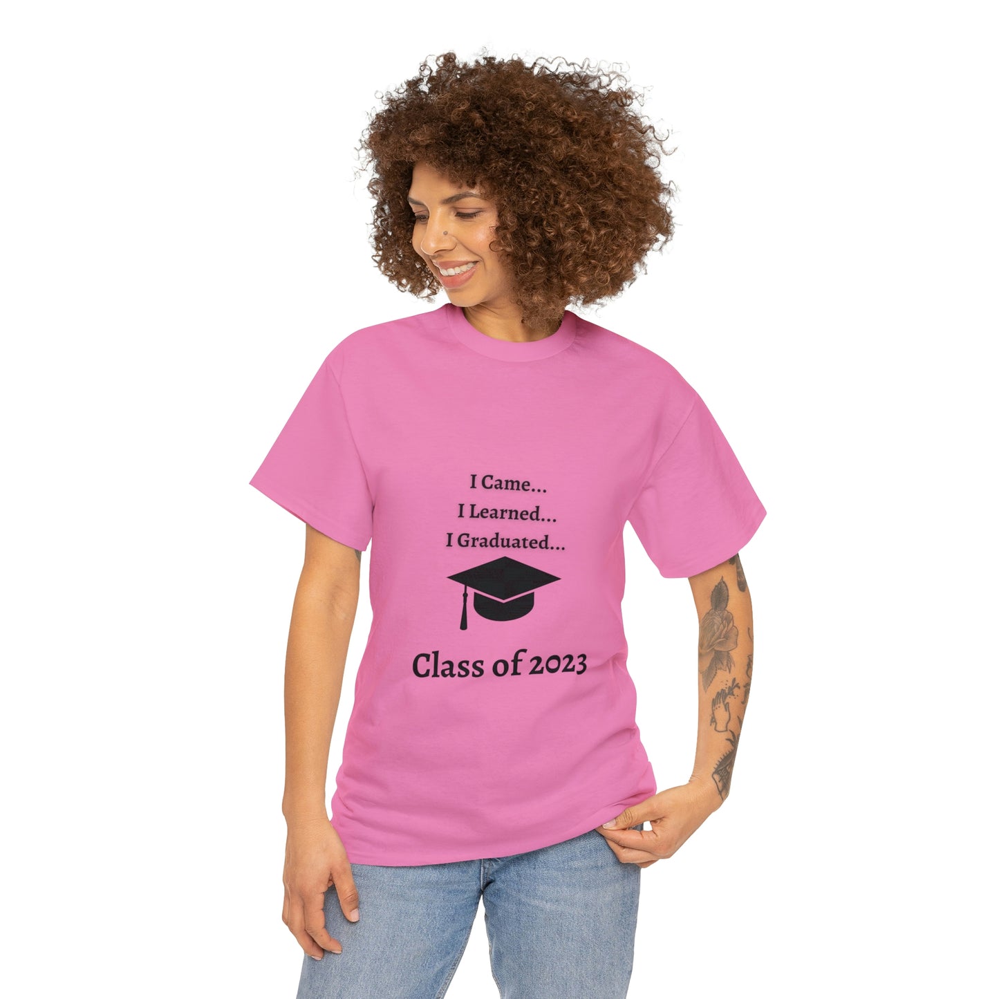 I Came, I Learned, I Graduated T-shirt 2023 Graduation T-shirt