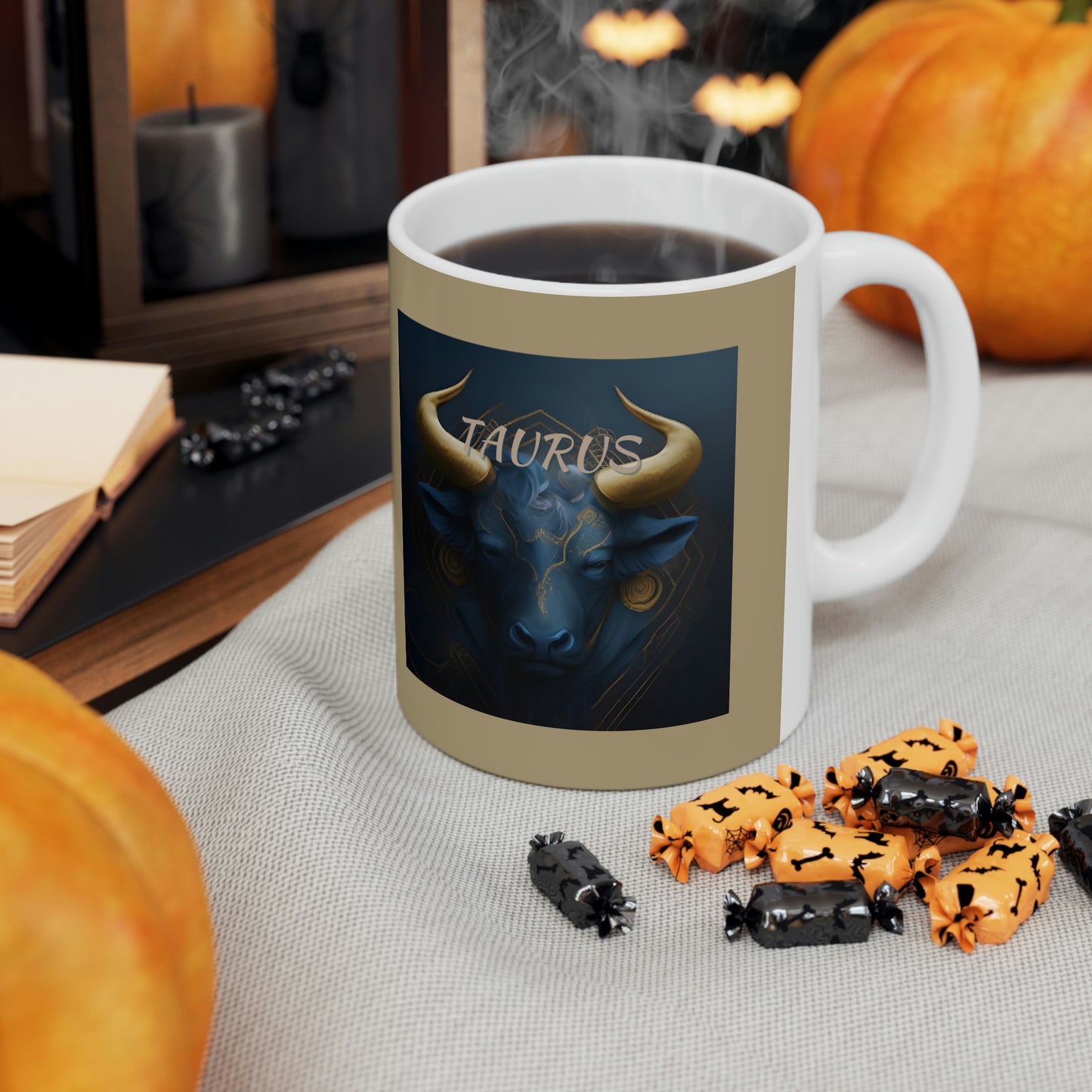 Taurus Ceramic Mug 11oz