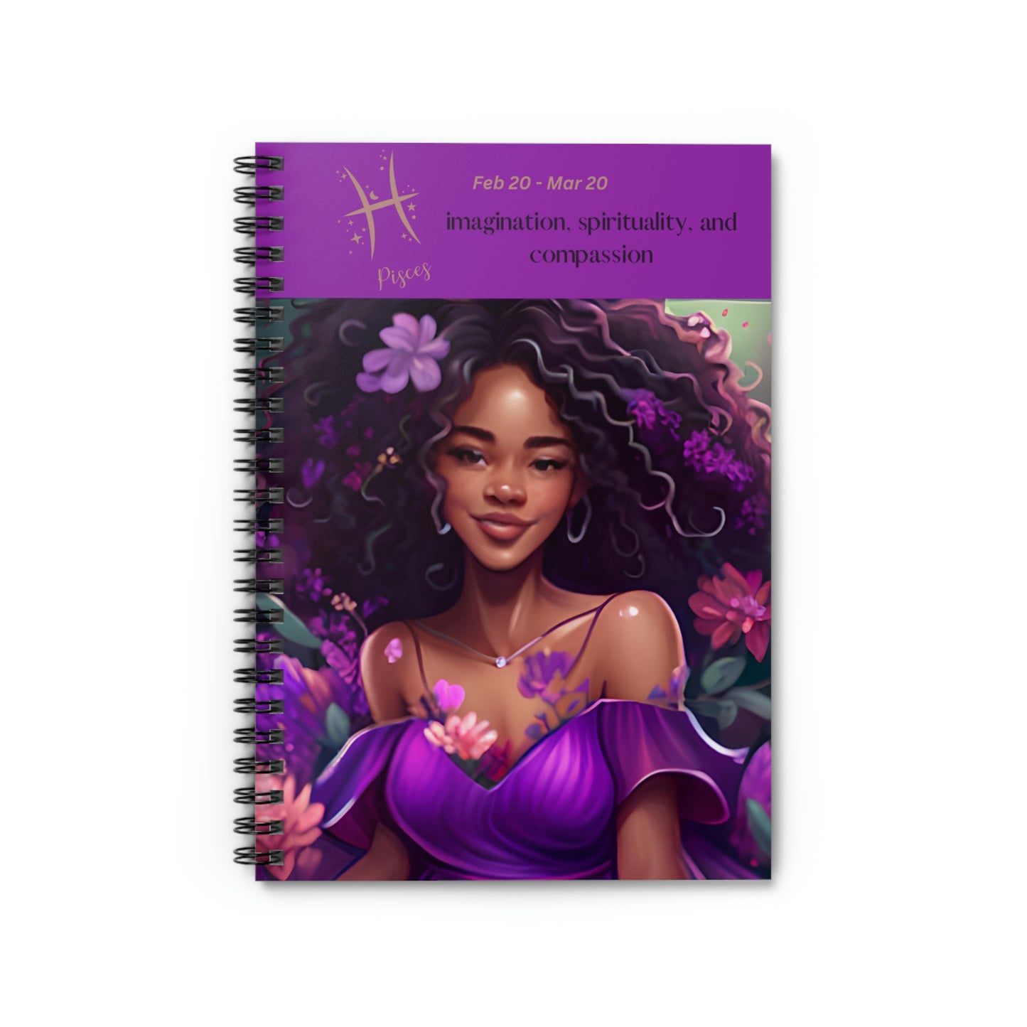 Astrology Collection (Pisces) - AA Culture Journal - Ruled Line