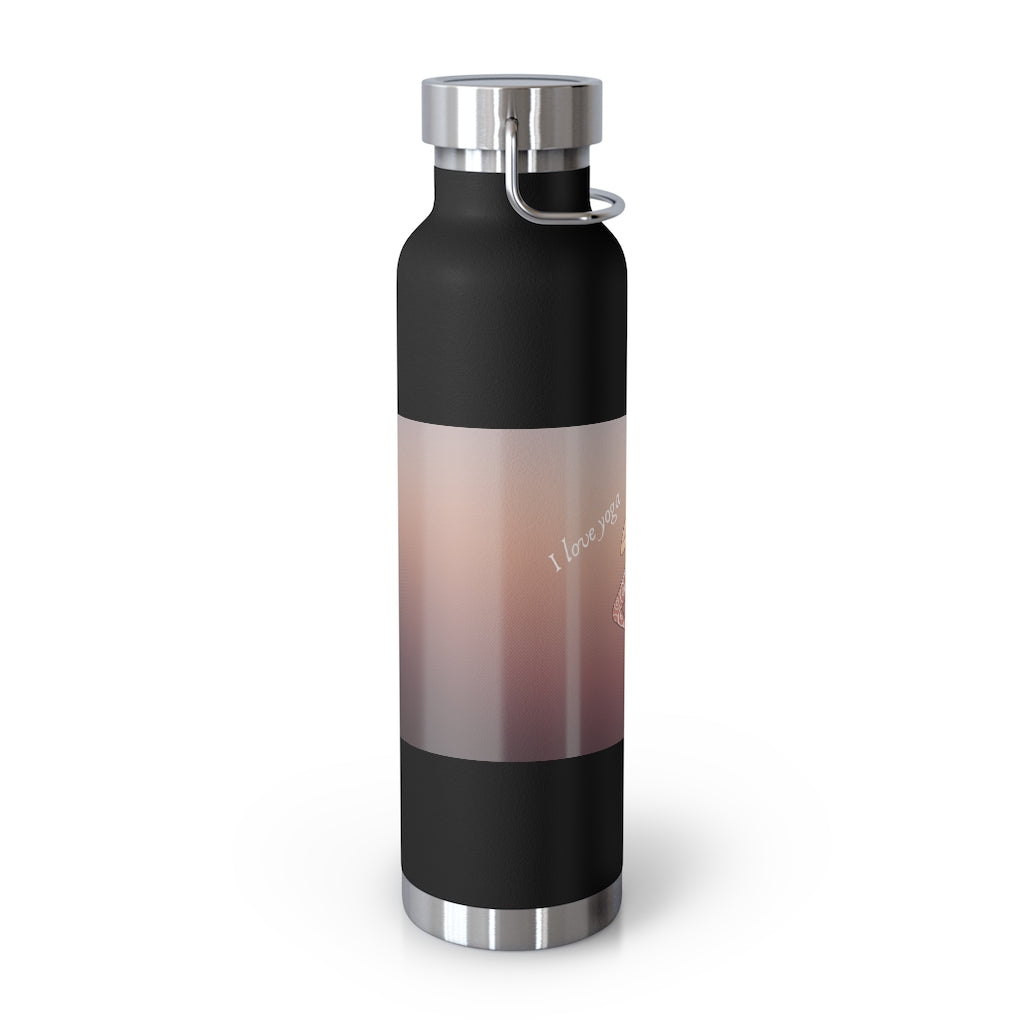 I Love Yoga Vacuum Insulated Bottle....