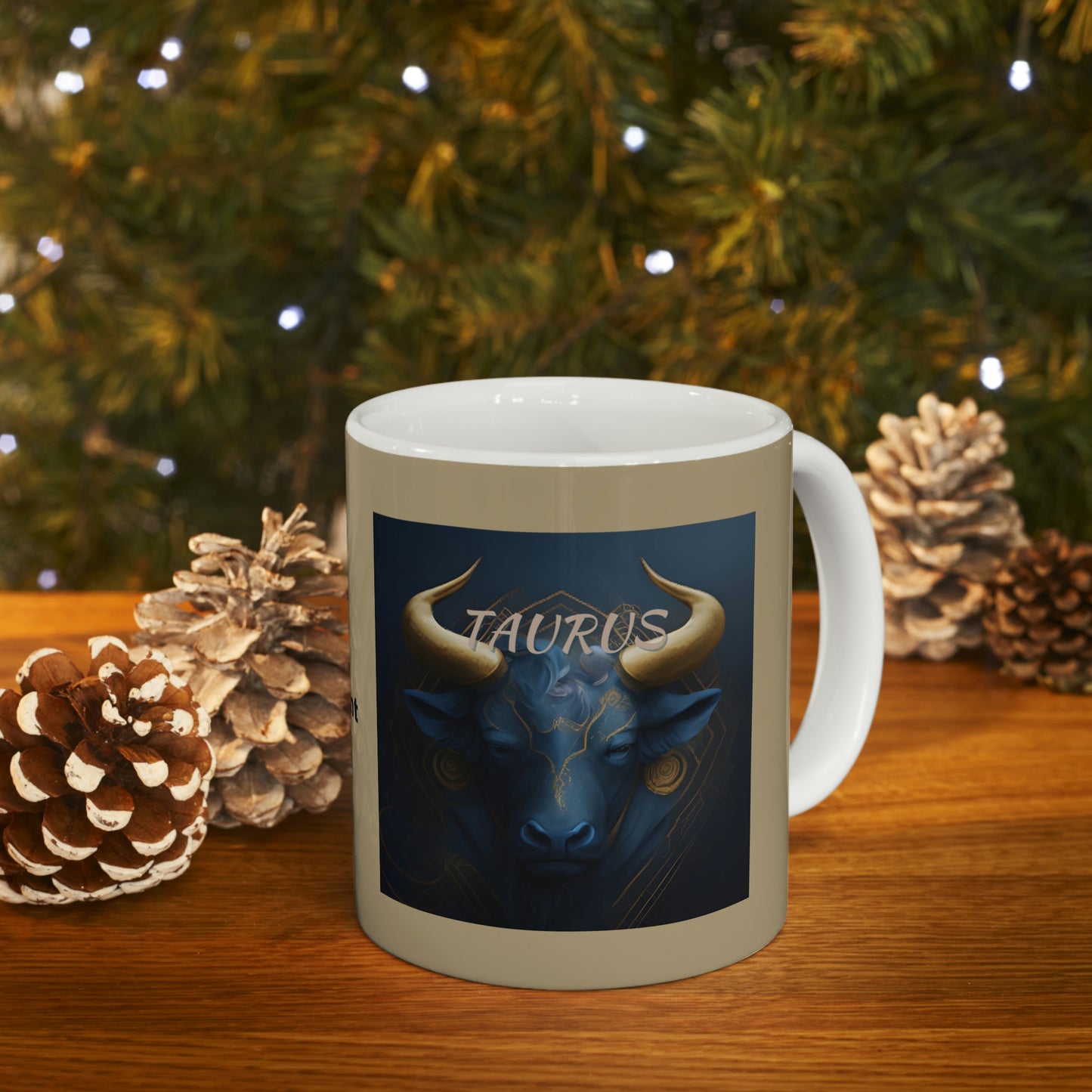 Taurus Ceramic Mug 11oz