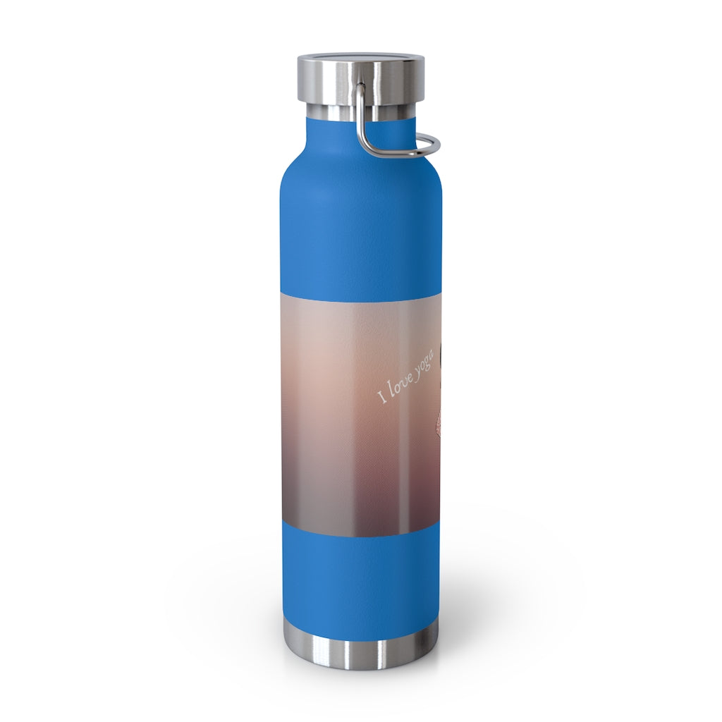I Love Yoga Vacuum Insulated Bottle