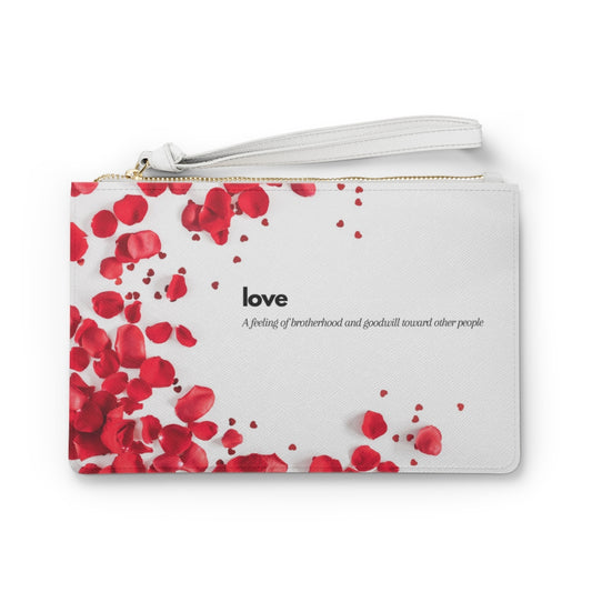 Petals And Love Clutch Bag