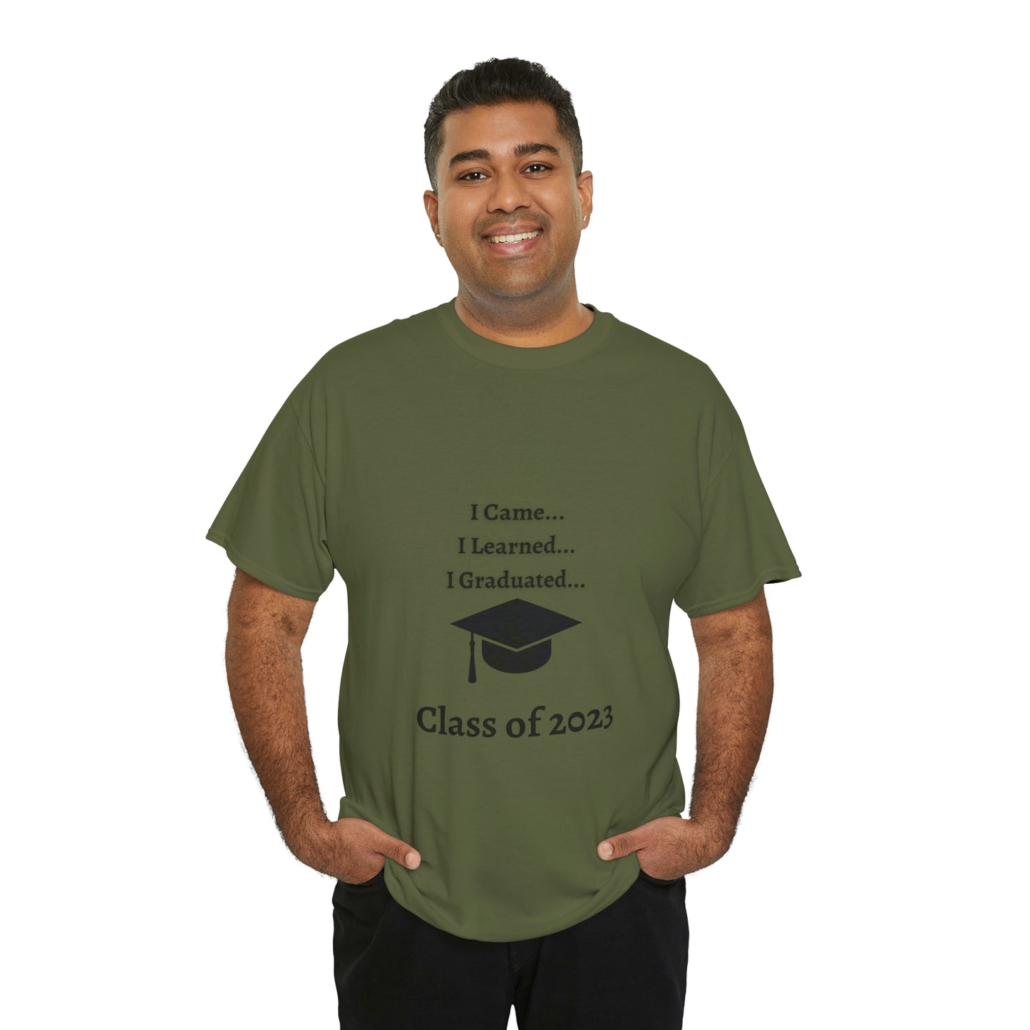 I Came, I Learned, I Graduated T-shirt 2023 Graduation T-shirt