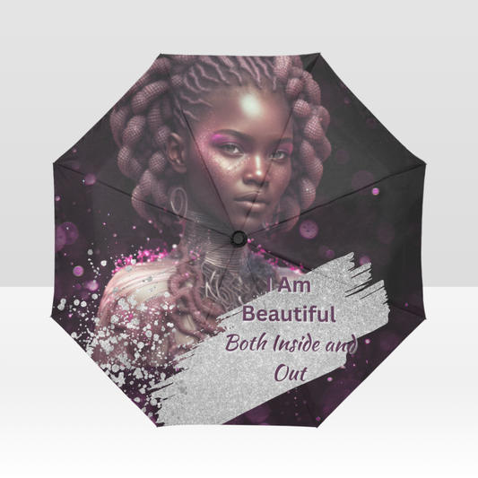 African Royalty Purples and Silvers (ARC Collection) Umbrella