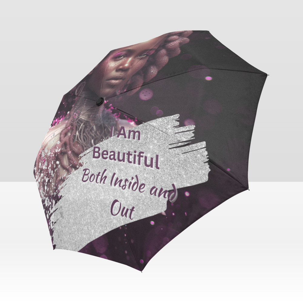 African Royalty Purples and Silvers (ARC Collection) Umbrella