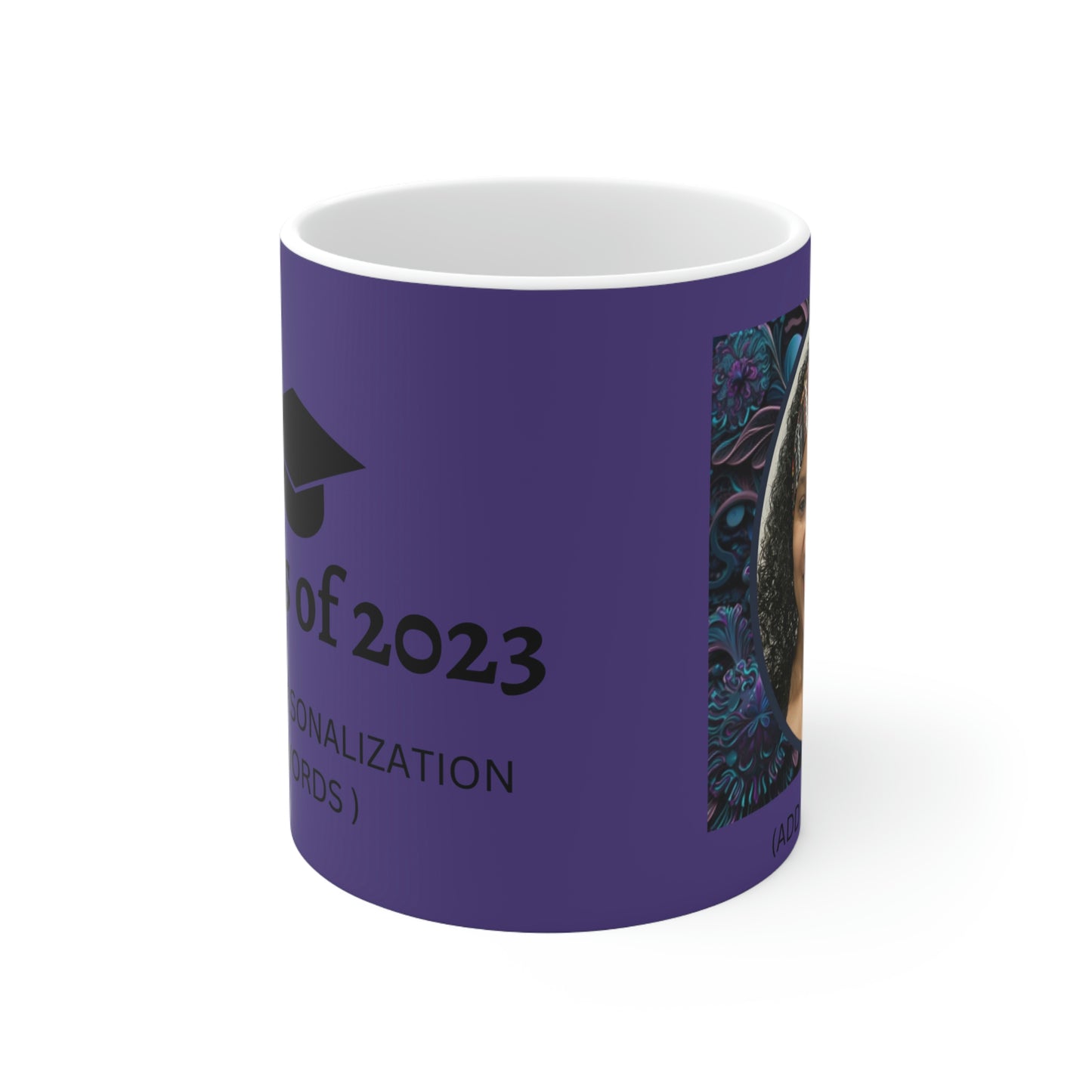 2023 Graduate Ceramic Mug 11oz - 1 (PERSONALIZED)
