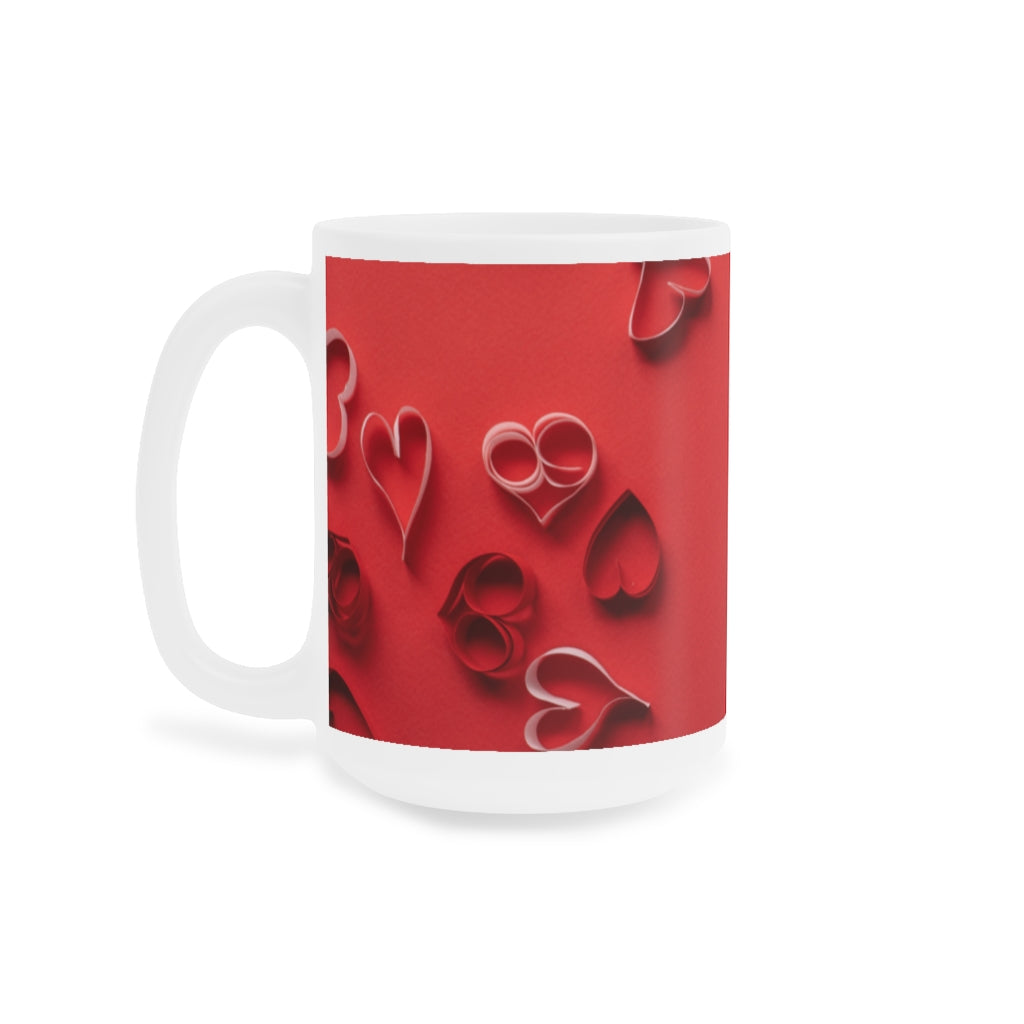 Hearts Ceramic Mugs (11oz / 15oz)