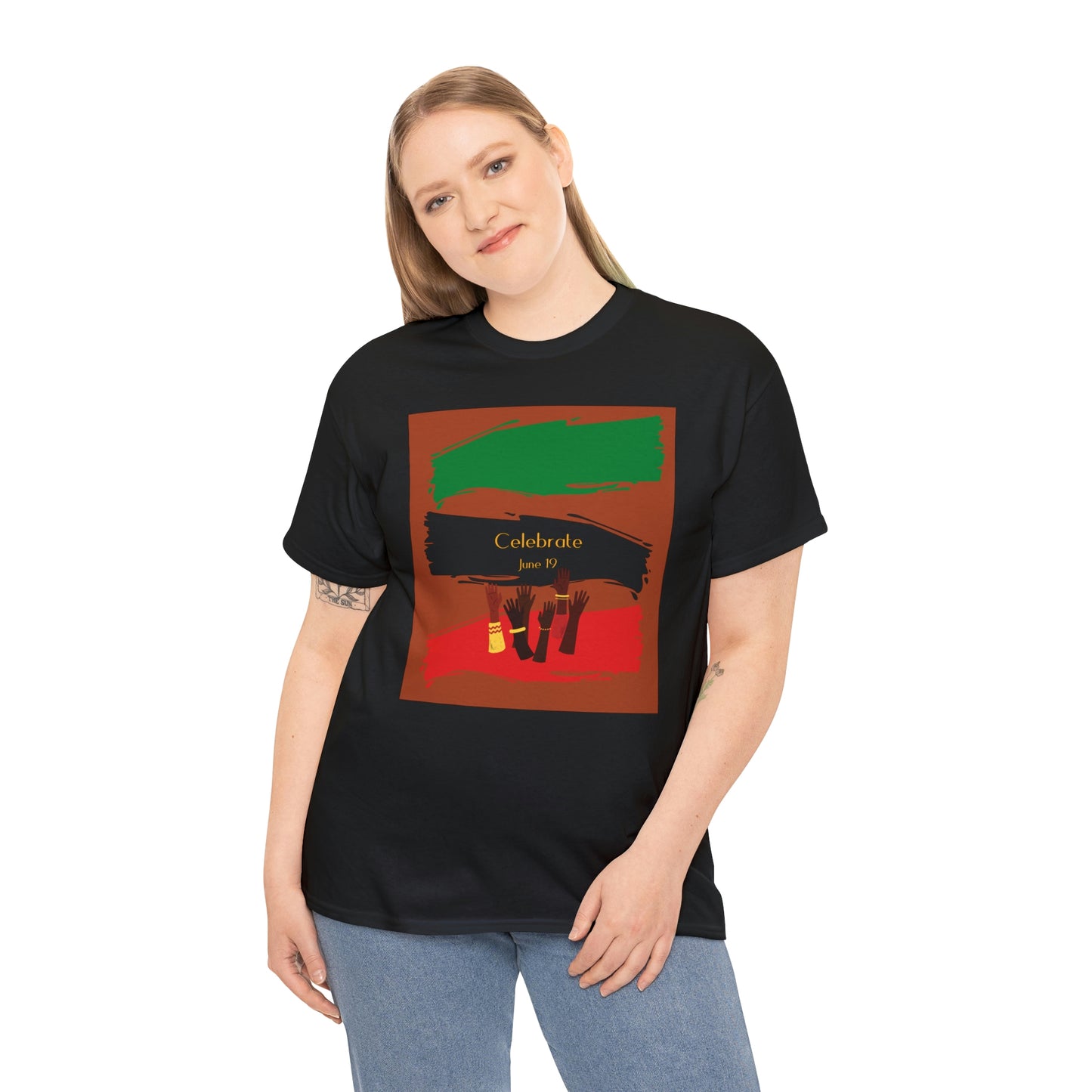 Juneteenth 2 Heavy Cotton Tee