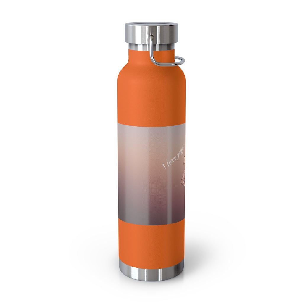 I Love Yoga Vacuum Insulated Bottle....