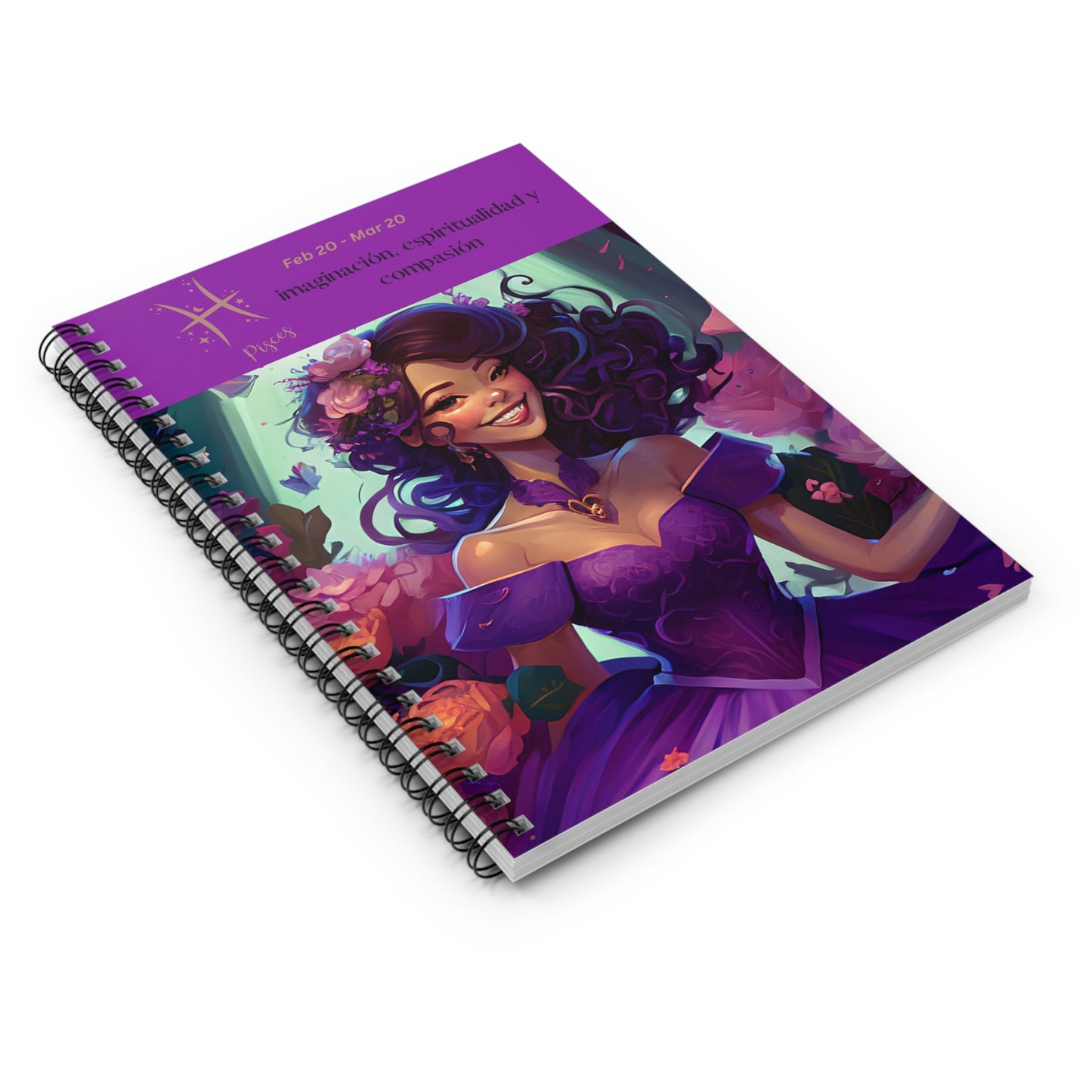 Astrology Collection (Pisces) - Latina Culture Journal - Ruled Line