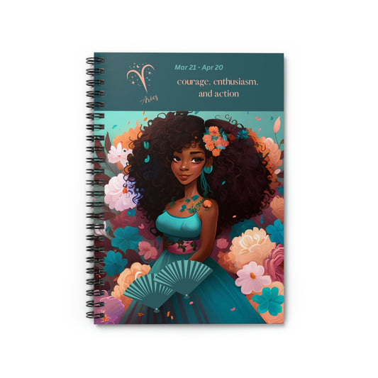 Astrology Collection (Aries) - AA Culture Journal - Ruled Line