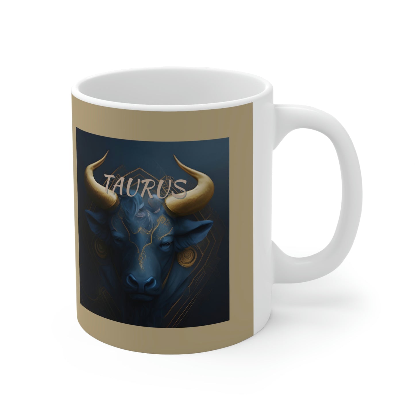 Taurus Ceramic Mug 11oz