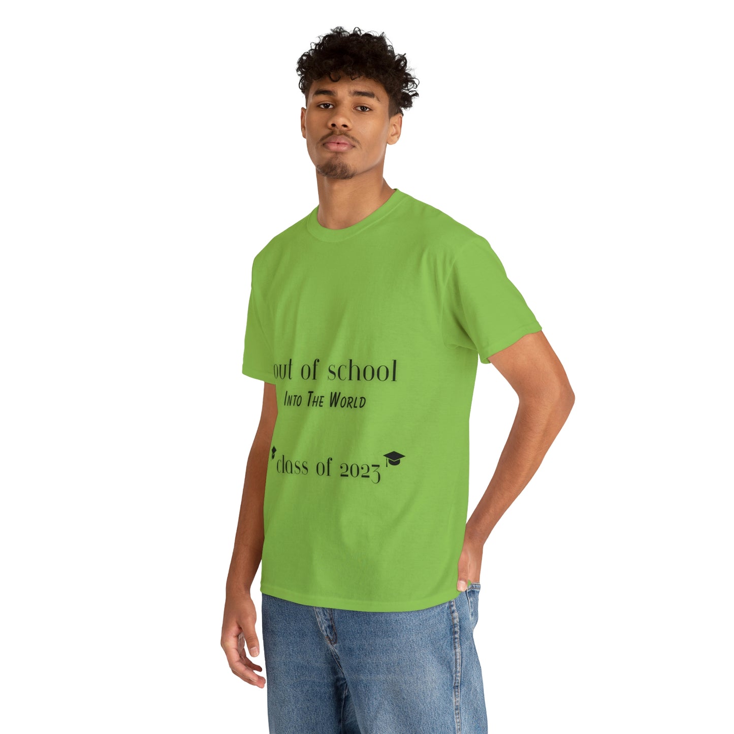 Out Of School Into The World T-shirt 2023 Graduation T-shirt