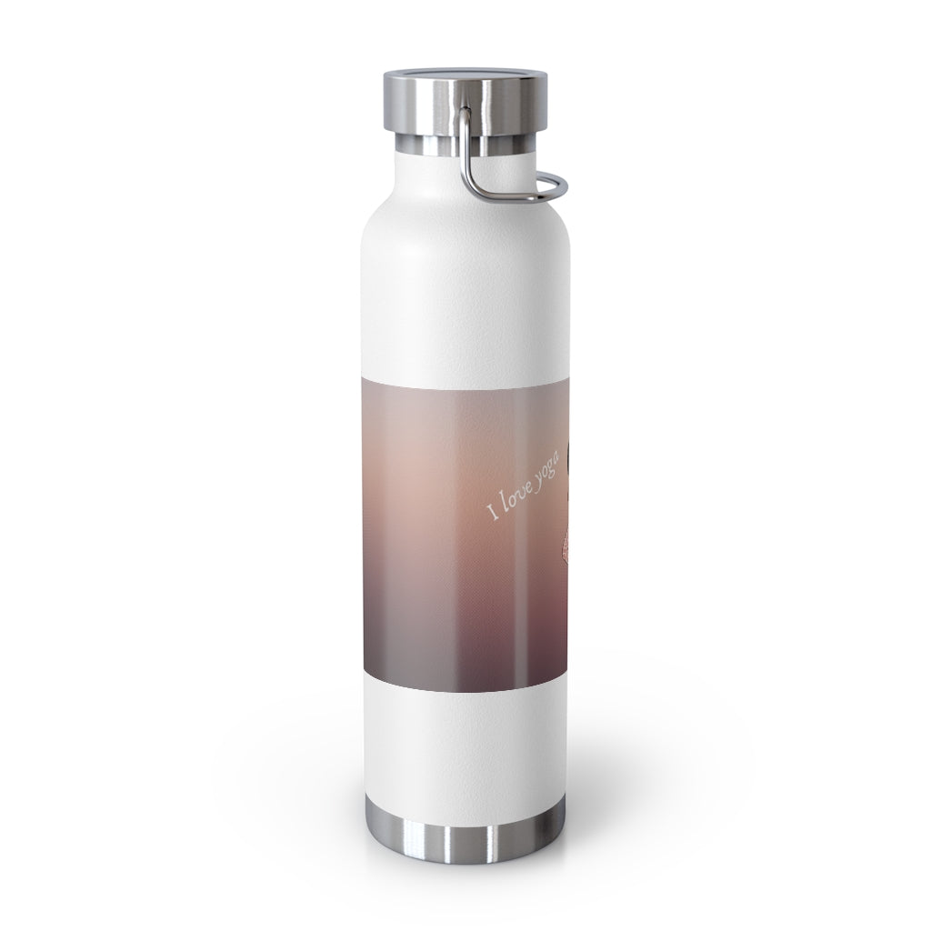 I Love Yoga Vacuum Insulated Bottle