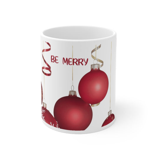 Be Merry ceramic mug