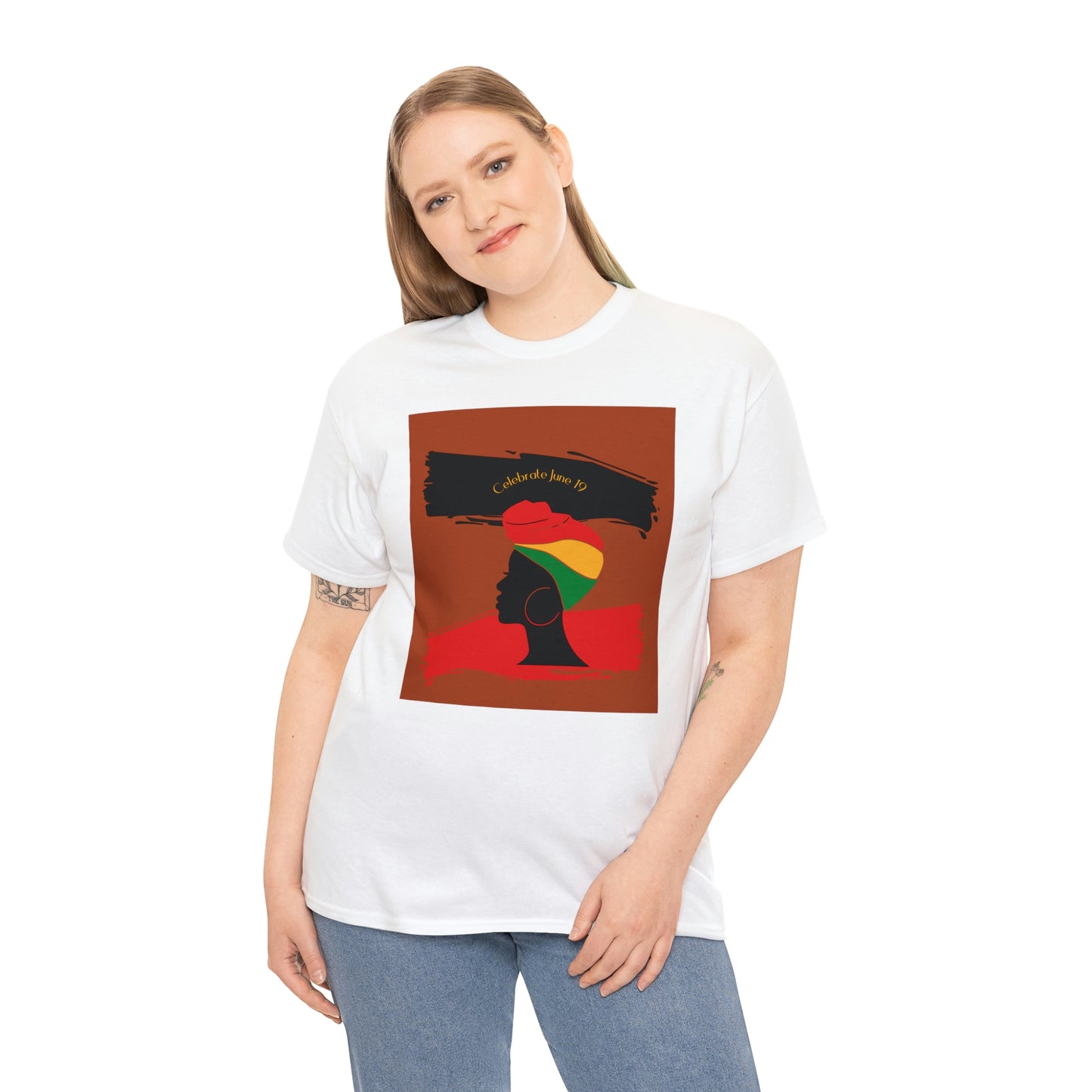 Juneteenth 3 Heavy Cotton Tee